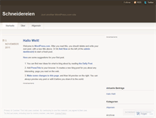 Tablet Screenshot of esleben.wordpress.com