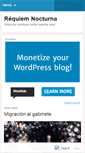 Mobile Screenshot of cronicasnocturnas.wordpress.com