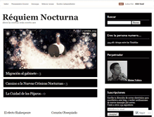 Tablet Screenshot of cronicasnocturnas.wordpress.com