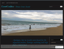 Tablet Screenshot of eventgoddess.wordpress.com