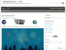 Tablet Screenshot of corremundo.wordpress.com