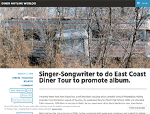 Tablet Screenshot of dinerhotline.wordpress.com