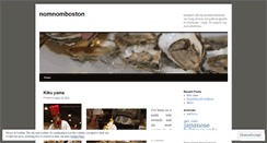 Desktop Screenshot of nomnomboston.wordpress.com