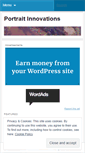Mobile Screenshot of portraitinnovations.wordpress.com