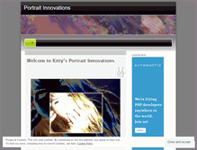 Tablet Screenshot of portraitinnovations.wordpress.com