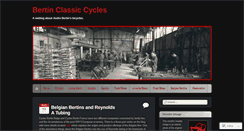 Desktop Screenshot of bertinclassiccycles.wordpress.com