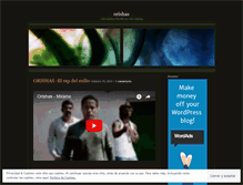 Tablet Screenshot of orishasblog.wordpress.com