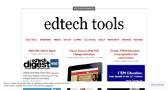 Desktop Screenshot of edtechtools.wordpress.com