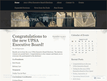 Tablet Screenshot of michiganupsa.wordpress.com