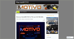 Desktop Screenshot of amotivo.wordpress.com