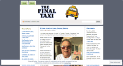 Desktop Screenshot of finaltaxi.wordpress.com