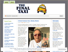 Tablet Screenshot of finaltaxi.wordpress.com