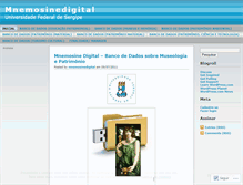 Tablet Screenshot of mnemosinedigital.wordpress.com