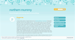 Desktop Screenshot of northmum.wordpress.com