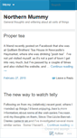 Mobile Screenshot of northmum.wordpress.com