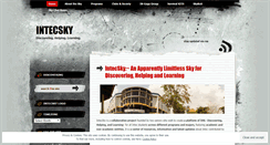 Desktop Screenshot of intecsky.wordpress.com