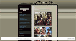Desktop Screenshot of folksandculture.wordpress.com