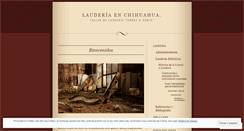 Desktop Screenshot of lauderiachihuahua.wordpress.com