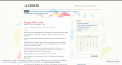 Desktop Screenshot of cdoi30.wordpress.com