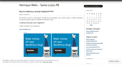 Desktop Screenshot of henriquexmelo.wordpress.com