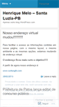 Mobile Screenshot of henriquexmelo.wordpress.com