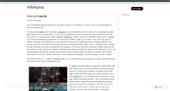 Desktop Screenshot of infolepsia.wordpress.com