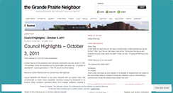 Desktop Screenshot of grandeprairieneighbor.wordpress.com