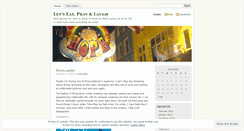 Desktop Screenshot of eatpraylaugh.wordpress.com