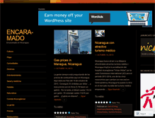Tablet Screenshot of nicaraguatourist.wordpress.com