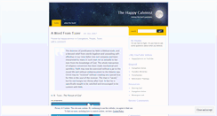 Desktop Screenshot of happycalvinist.wordpress.com