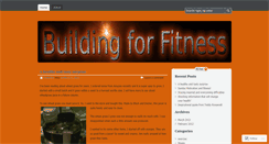 Desktop Screenshot of buildingforfitness.wordpress.com