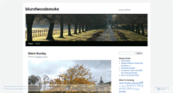 Desktop Screenshot of blurofwoodsmoke.wordpress.com