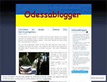 Tablet Screenshot of odessablog.wordpress.com