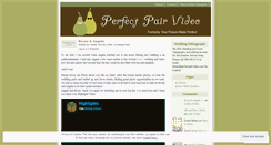 Desktop Screenshot of perfectpairvideo.wordpress.com