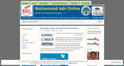 Desktop Screenshot of muhammadadri.wordpress.com