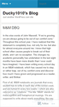 Mobile Screenshot of ducky1010.wordpress.com
