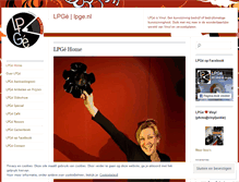 Tablet Screenshot of lpge.wordpress.com