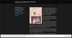 Desktop Screenshot of musicalcrossroads.wordpress.com