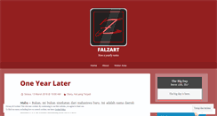 Desktop Screenshot of falzart.wordpress.com