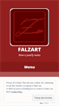 Mobile Screenshot of falzart.wordpress.com