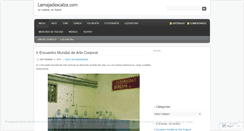 Desktop Screenshot of lamajadescalza.wordpress.com