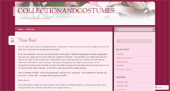 Desktop Screenshot of collectionandcostumes.wordpress.com