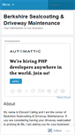 Mobile Screenshot of berkshiresealcoating.wordpress.com