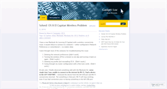 Desktop Screenshot of gadgetluv.wordpress.com