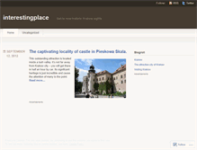Tablet Screenshot of interestingplace.wordpress.com