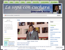 Tablet Screenshot of lasopaconcuchara.wordpress.com