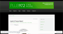 Desktop Screenshot of plus972.wordpress.com