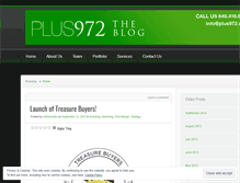 Tablet Screenshot of plus972.wordpress.com