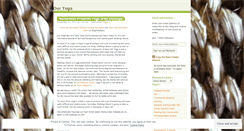 Desktop Screenshot of ouryoga.wordpress.com