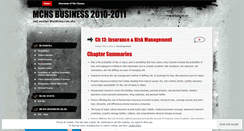 Desktop Screenshot of mchsbusiness.wordpress.com